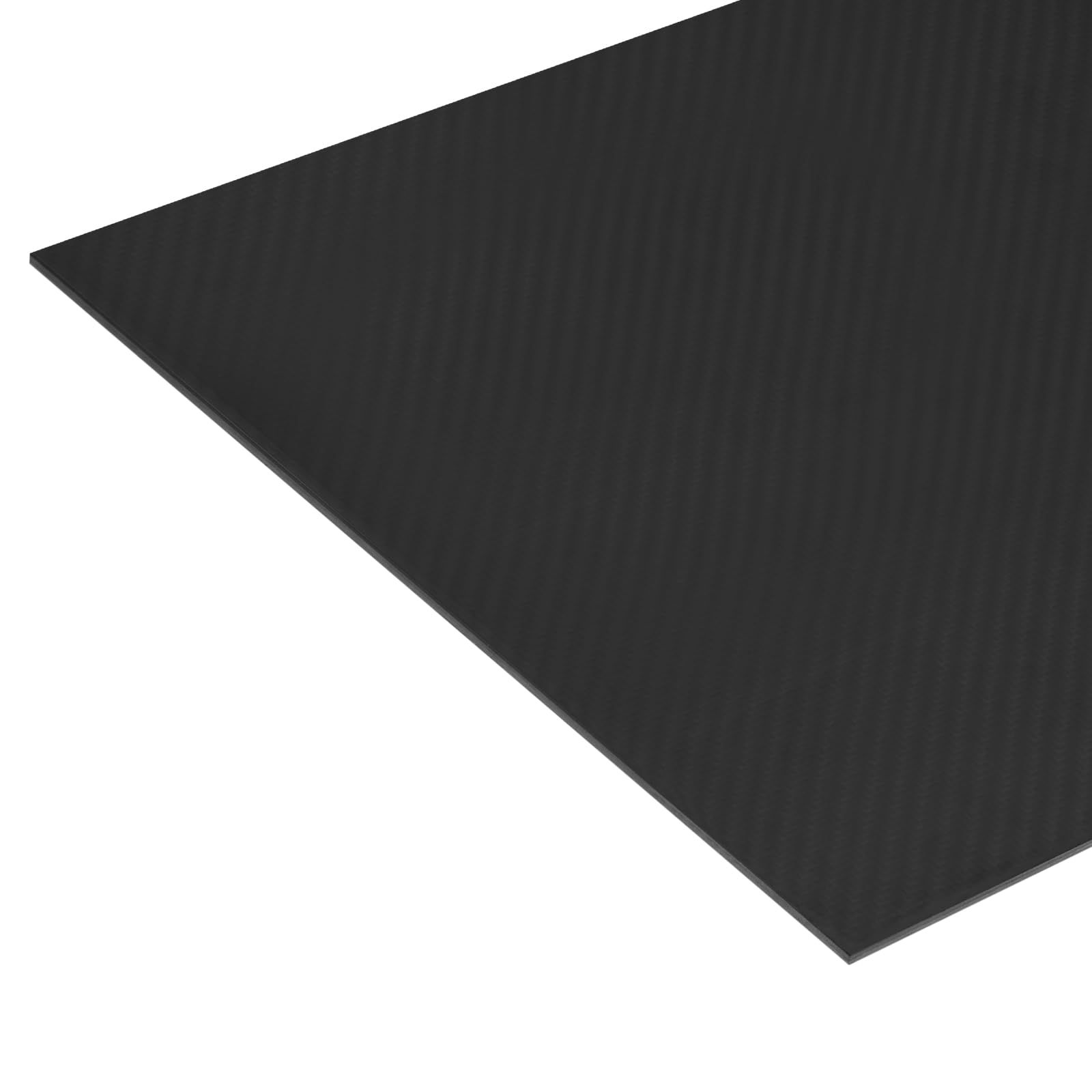 新品 uxcell 1個 カーボンファイバーシート400x300x3 mm 表面 パルトルージョンフラットカーボンファイバーボードプレート 斜め織りパネルシート カイト RC飛行機