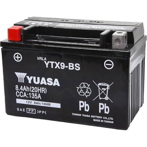 台湾ユアサ YTX9-BS シールド型 AGM バイク用バッテリー (TAIWAN YUASA)ma 9ad9f701