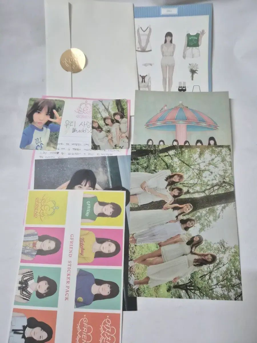 GFRIEND(ジーフレンド) Lots of Love サイン入り サイン cd です