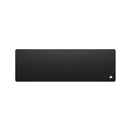 CORSAIR MM 擦り切れ防止布製ゲーミングマウスパッド - XL (930 mm x 300 mm)、 表面はマイクロ織布、天然ゴムベース、ほつれ防止加工ステッチエッジ ? ブラック CH-941D040-WWkoe 9359f868