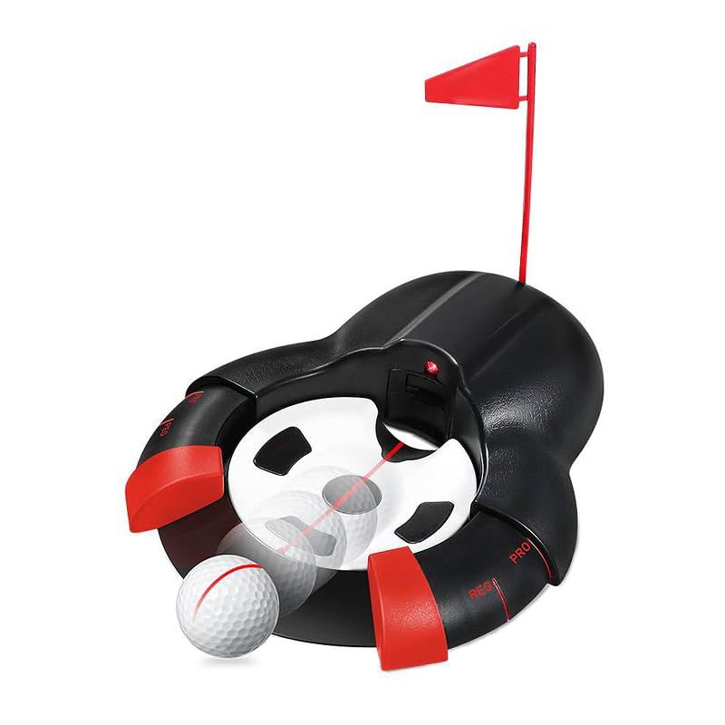 レーザーでアシスト 自動返球 パター練習器具 AUTOMATIC PUTTER CUP（オートマチックパターカップ）ゴルフ パット練習器具 インジケーターライトe 05e4ff10