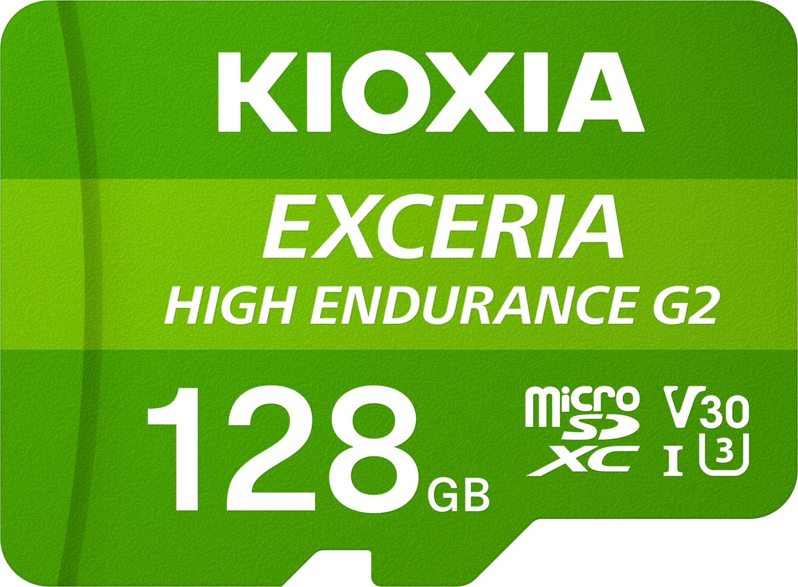 KIOXIA(キオクシア)【日本製】microSD 128GB 高耐久 ドラレコ・監視カメラ対応 UHS-I U3 V30 Class10 microSDXC 4K対応 最大読出速度100 [128GB] [EXCERIA HIGH ENDURANCE G2]
