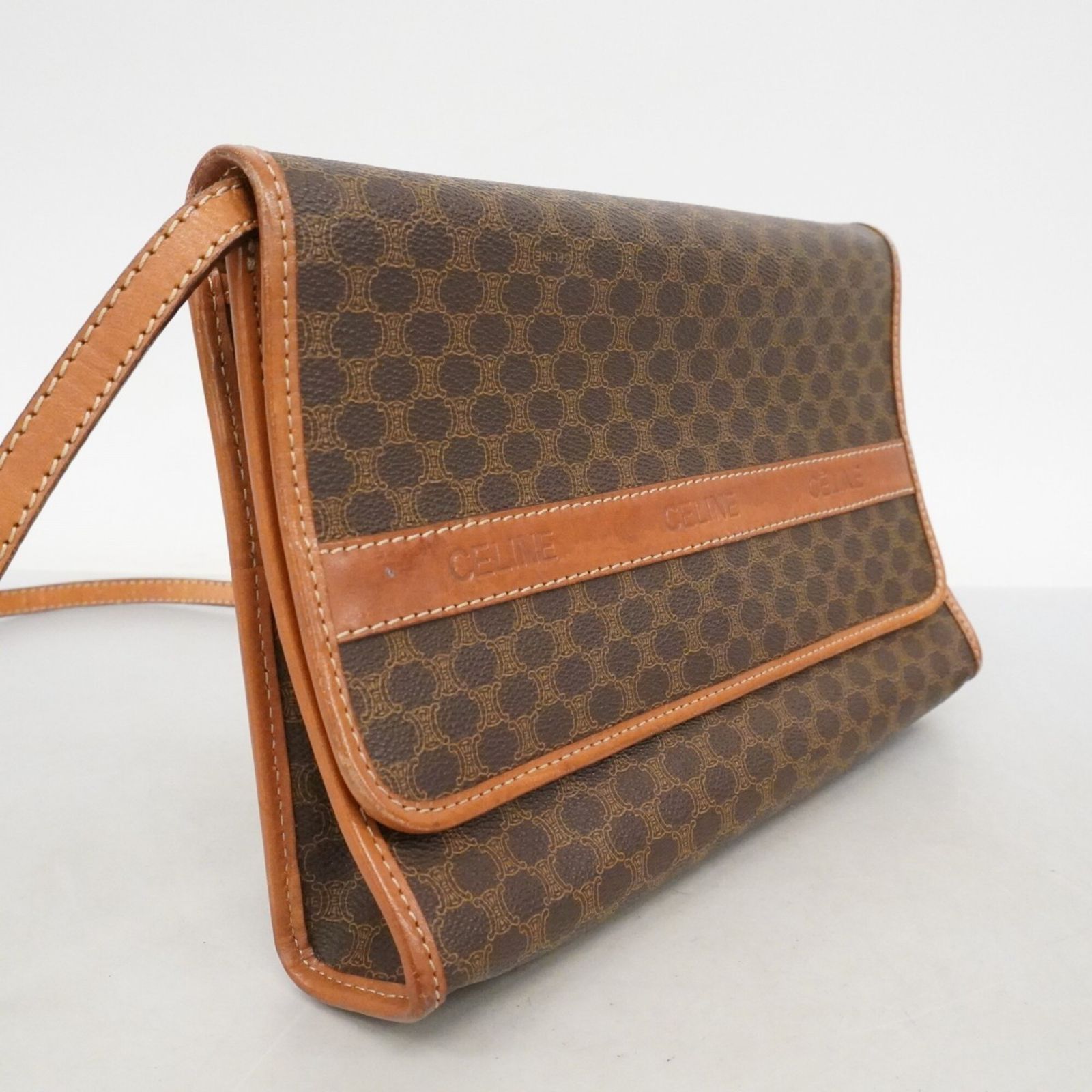 セリーヌ(Celine) セリーヌ ショルダーバッグ マカダム ブラウン