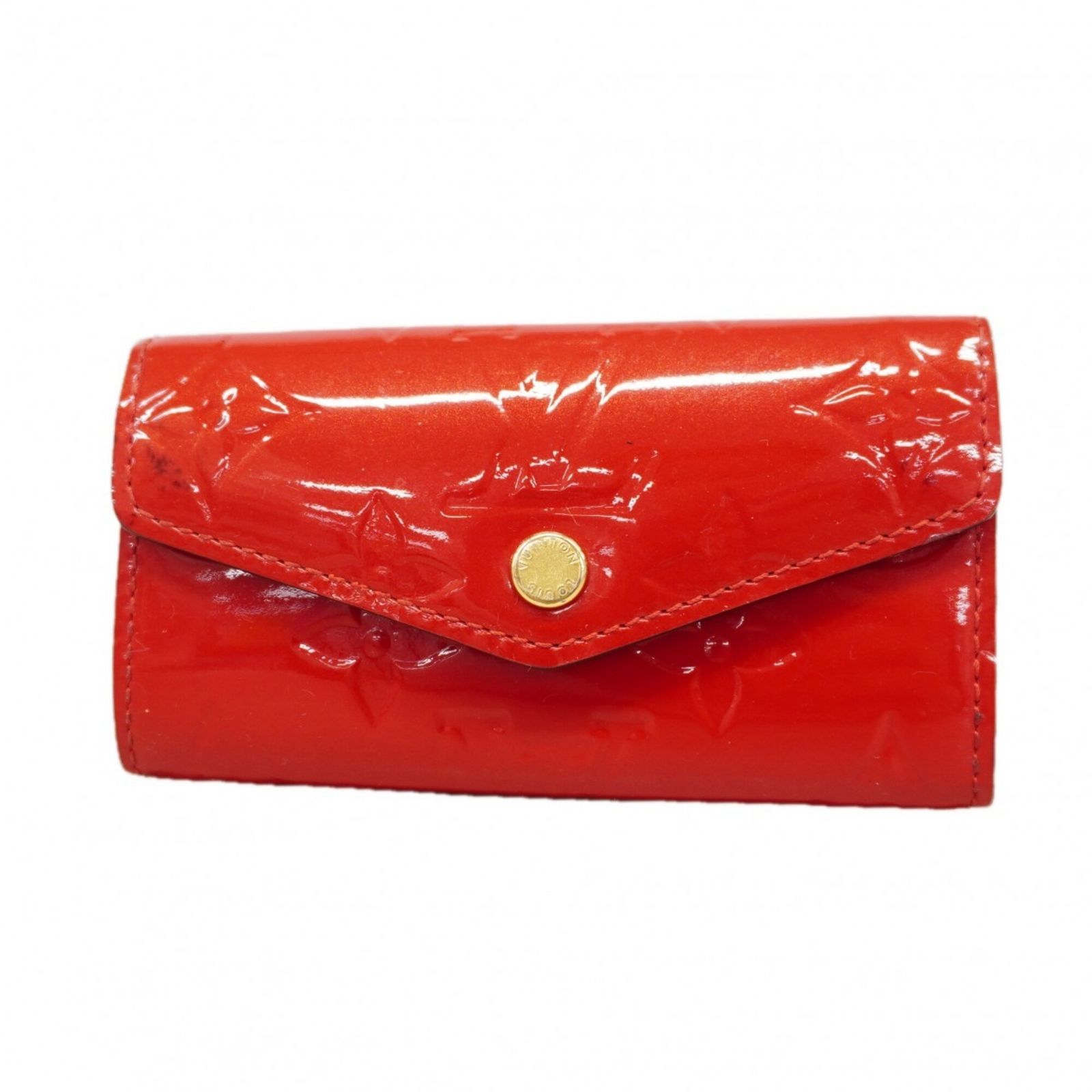 ルイ・ヴィトン(Louis Vuitton) ルイ・ヴィトン アクセサリー・キーケース ヴェルニ ミュルティクレ4 M90907 スリーズレディース