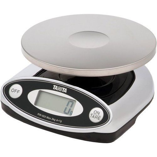 タニタ クッキングスケール キッチン はかり 業務用 防水 3kg 1g単位 クロム KW-003 CR 取引証明以外用