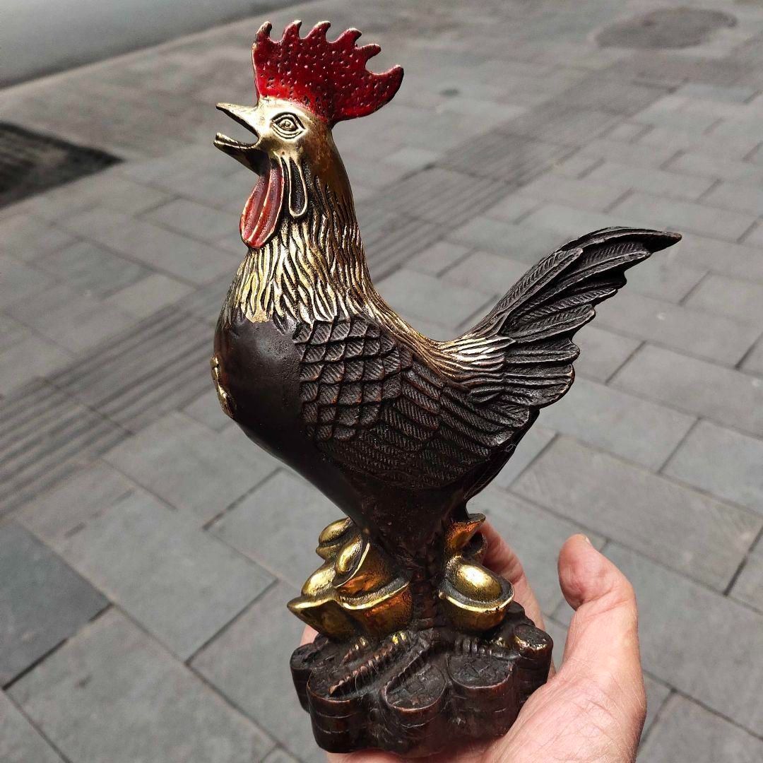 雄鶏 装飾品 工芸品 美術品 置物 【公式通販】