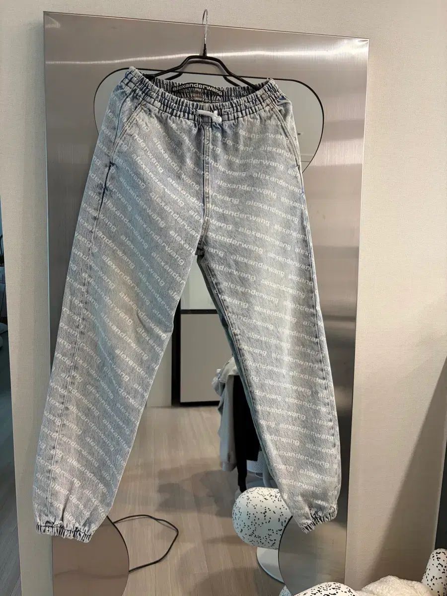 Alexander Wang アレキサンダーワング ロゴ デニム パンツ XS