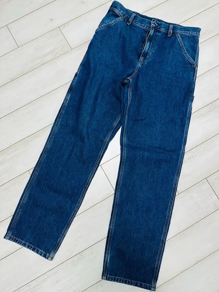 カーハート シングルニー デニム パンツ