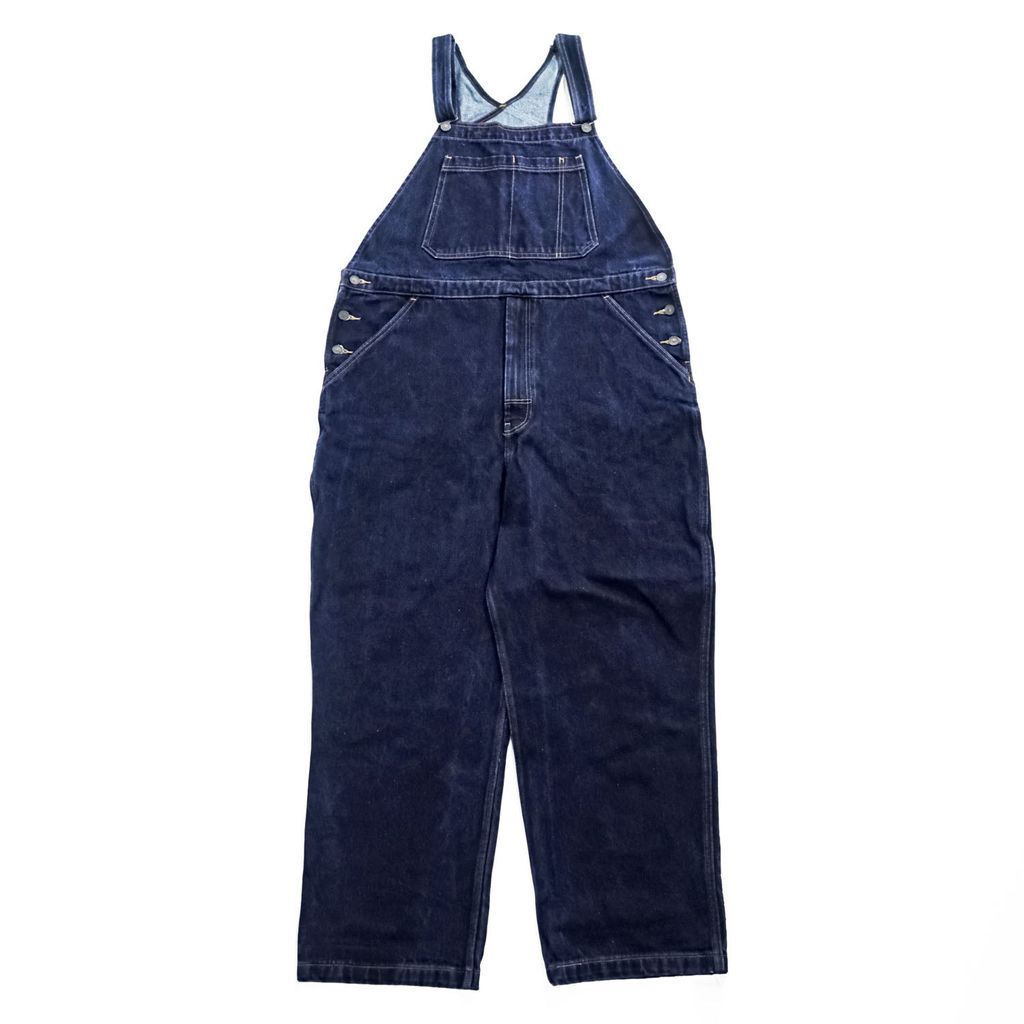 Levi's ビッグE デニム オーバーオール L インディゴ ブルー 濃紺 リジッド ペインター ビブ A2092-0000