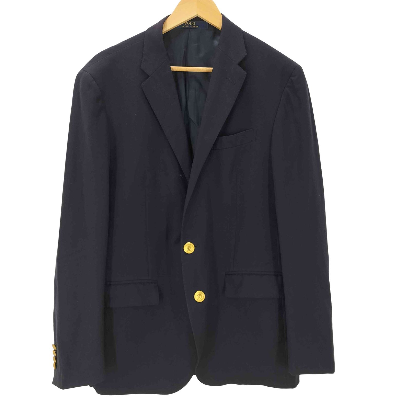 POLO by RALPH LAUREN 紺ブレ テーラードジャケット 金ボタン 