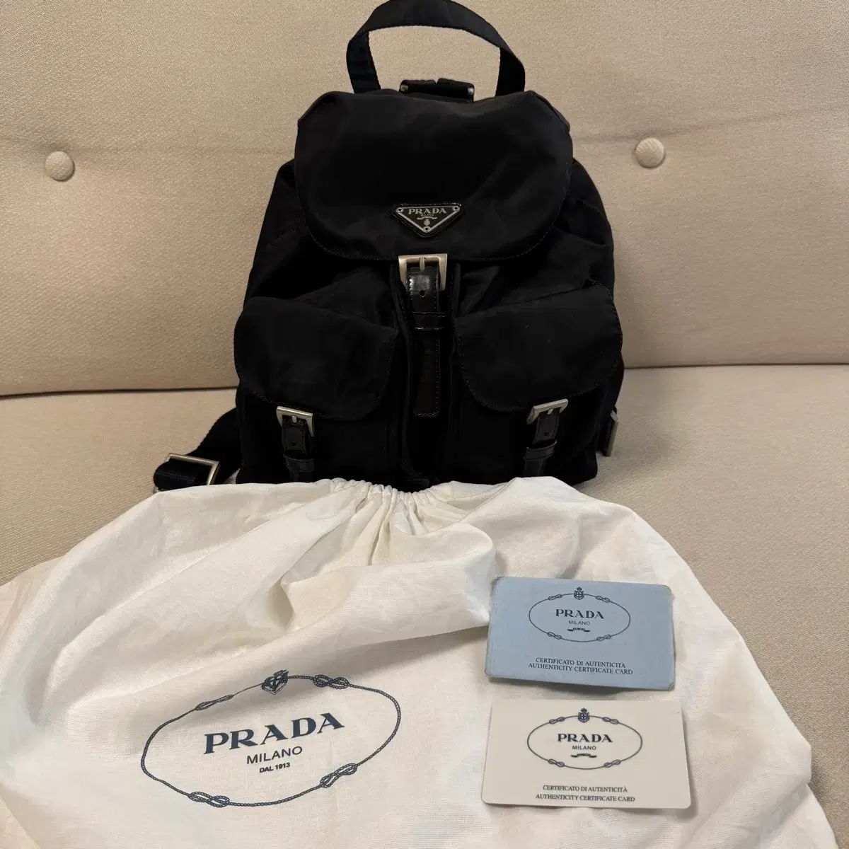 PRADA ベラ バックパック スモール
