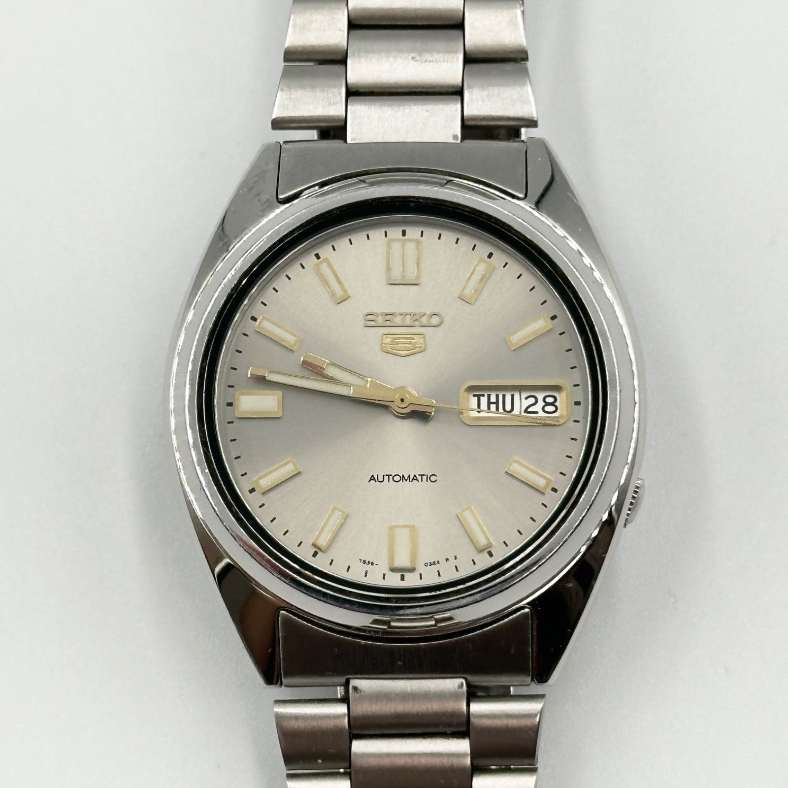 セイコーの自動巻き腕時計（セイコー 5）型番7S26-3040　未使用？かも？ SEIKO 5 セイコー ファイブ 腕輪時計 自動巻き 7S26-3040 【24時間以内