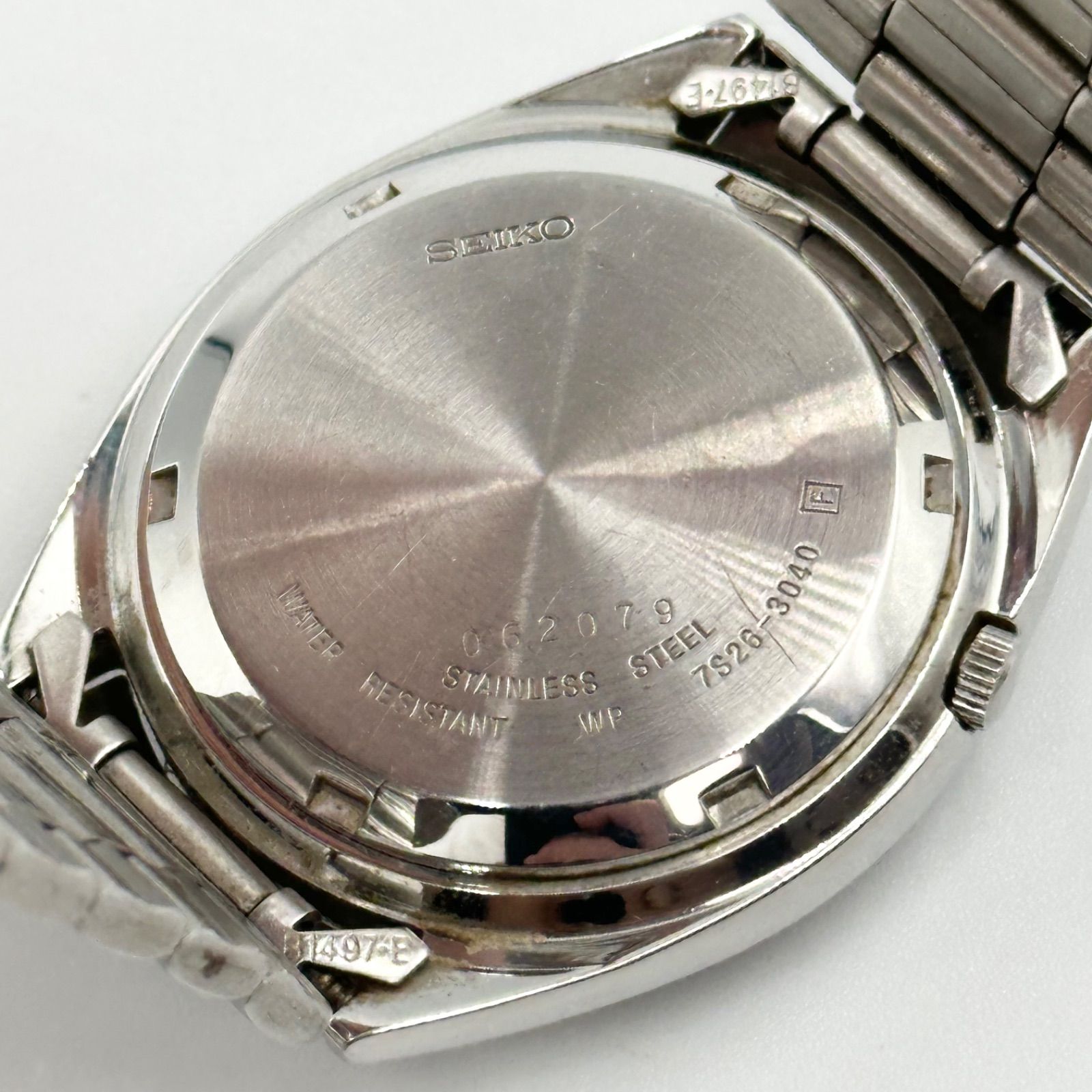 SEIKO 5 セイコー ファイブ 腕輪時計 自動巻き 7S26-3040 【24時間以内 