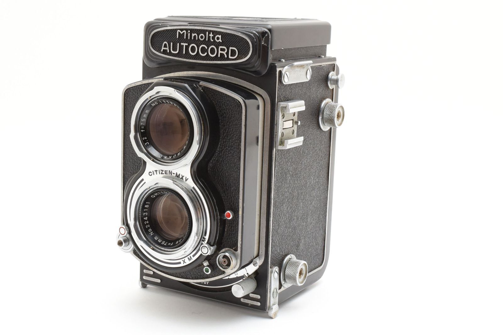 Minolta AUTOCORD 初期型 75mm F3.5 ジャンク品 ☆良品☆ ミノルタ MINOLTA オートコード Autocord 75mm f3.5 #2035