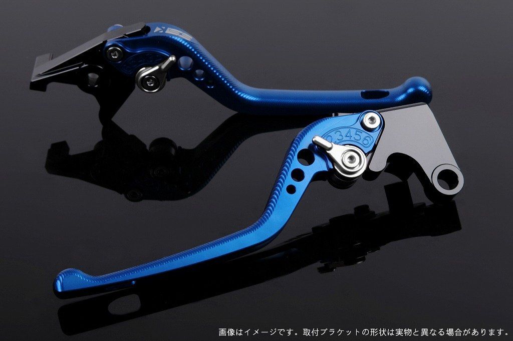 新品 SSK スピードラ アジャストレバーセット 3Dロング レバー本体カラー:ブルー アジャスターカラー:シルバー HONDA ADV150 KF38
