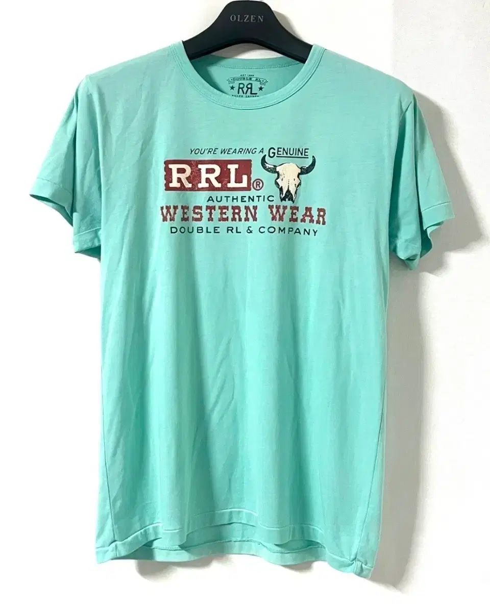 RRL ダブルアールエル ウェスタン 半袖 M (100 105)