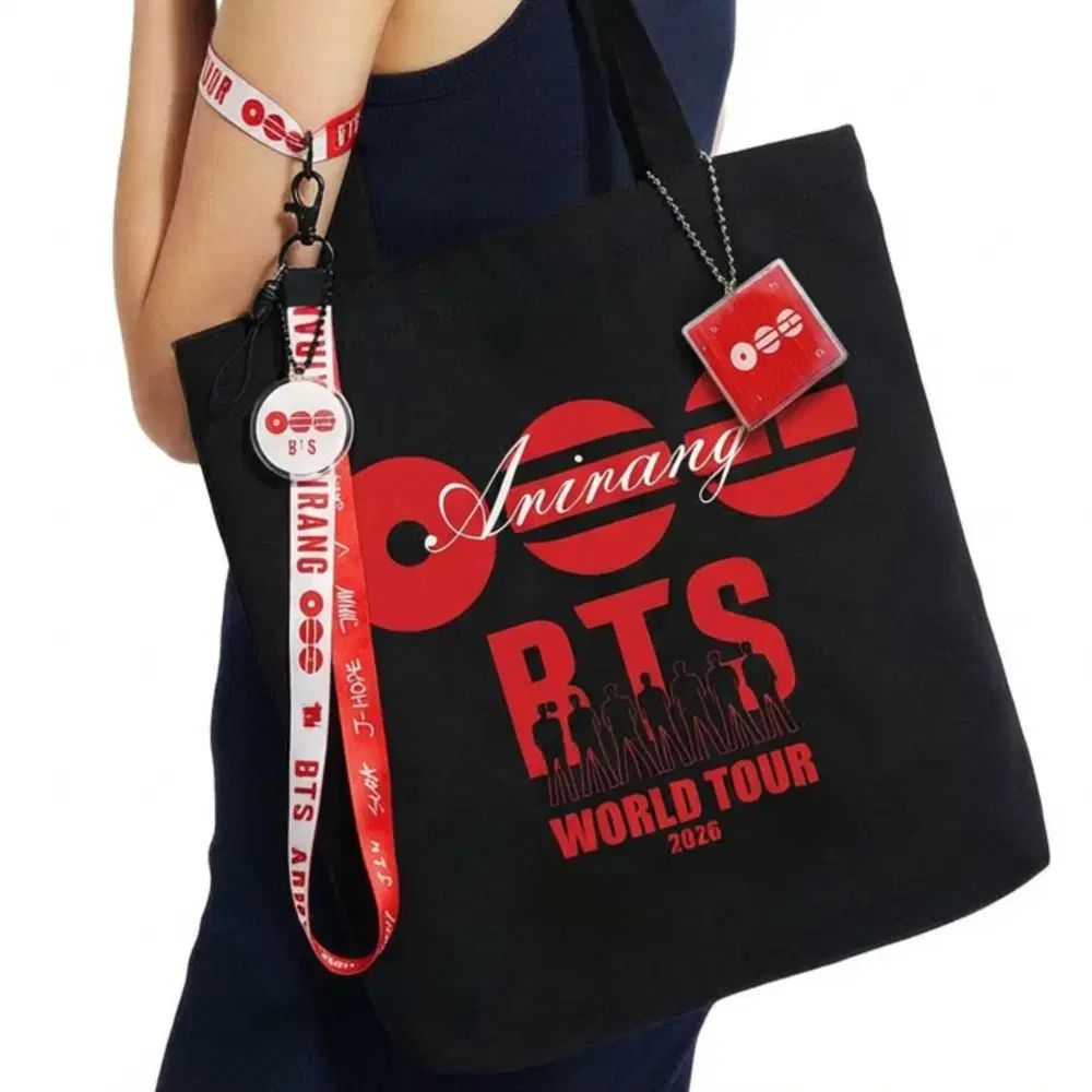 BTS アリラン ツアー エコバッグ キーホルダー ストラップ 新品