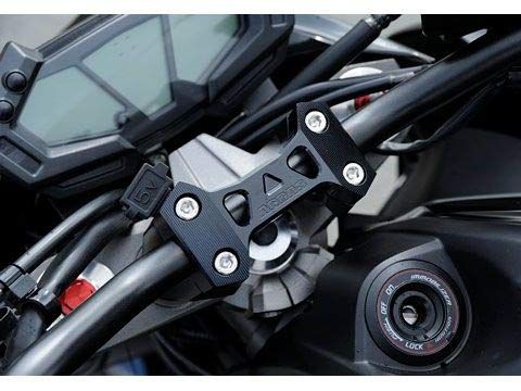 新品 アグラス(AGRAS) アッパーブラケット アルミ削り出し製 ブラック Z800(13-) 321-492-000B
