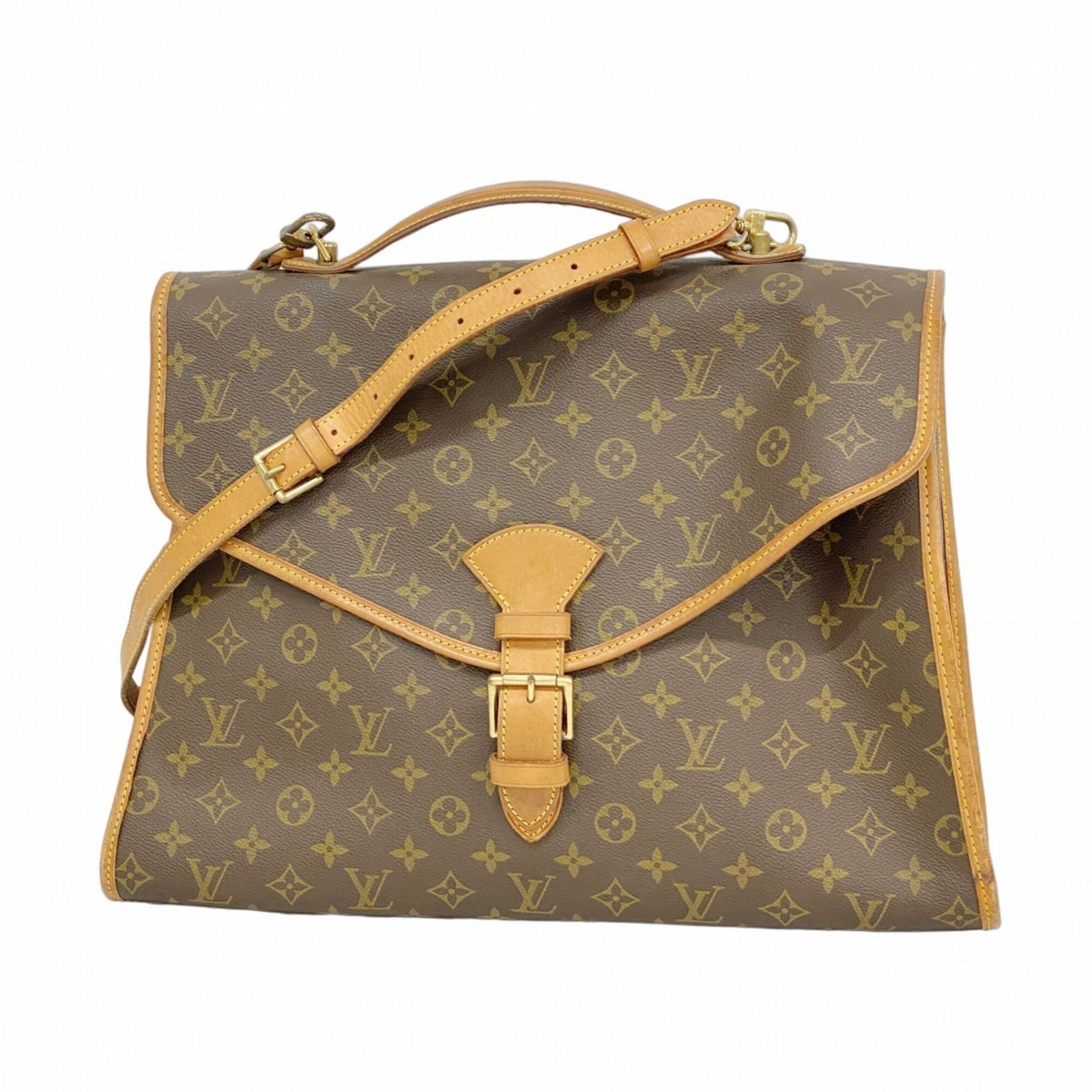 ルイ・ヴィトン(Louis Vuitton) ルイ・ヴィトン ハンドバッグ モノグラム ビバリー M51120 ブラウン 2wayバッグレディース