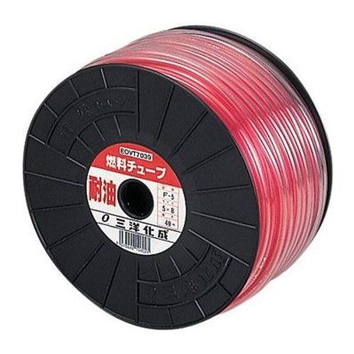 新品 三洋化成 工業・産業用 耐油燃料チューブ(内径22×外径28mm) ピンク 15mドラム巻 F-22