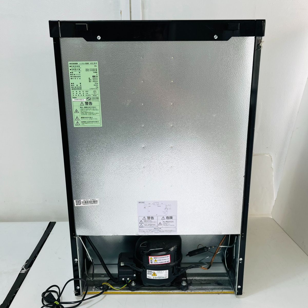 IRIS OHYAMA アイリスオーヤマ ノンフロン冷凍庫 IUSD-9B-B 85L 2023年 IRIS OHYAMA アイリスオーヤマ ノンフロン冷凍庫 IUSD-9B-B 85L 2023年
