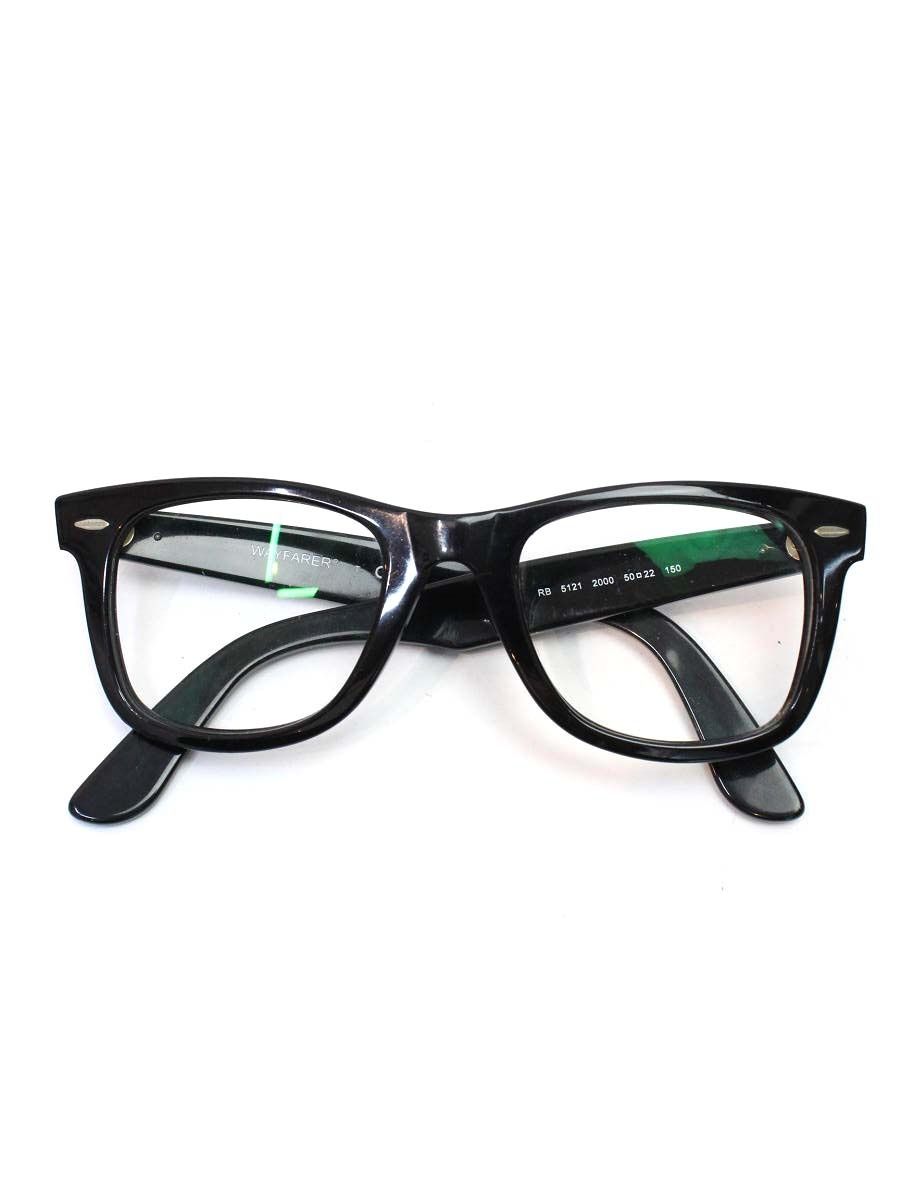 レイバン WayFarer RB5121 2000 メガネ ブラック ウェイファーラー セルフレーム フルリム ウェリントン ITEUC9ANM90W