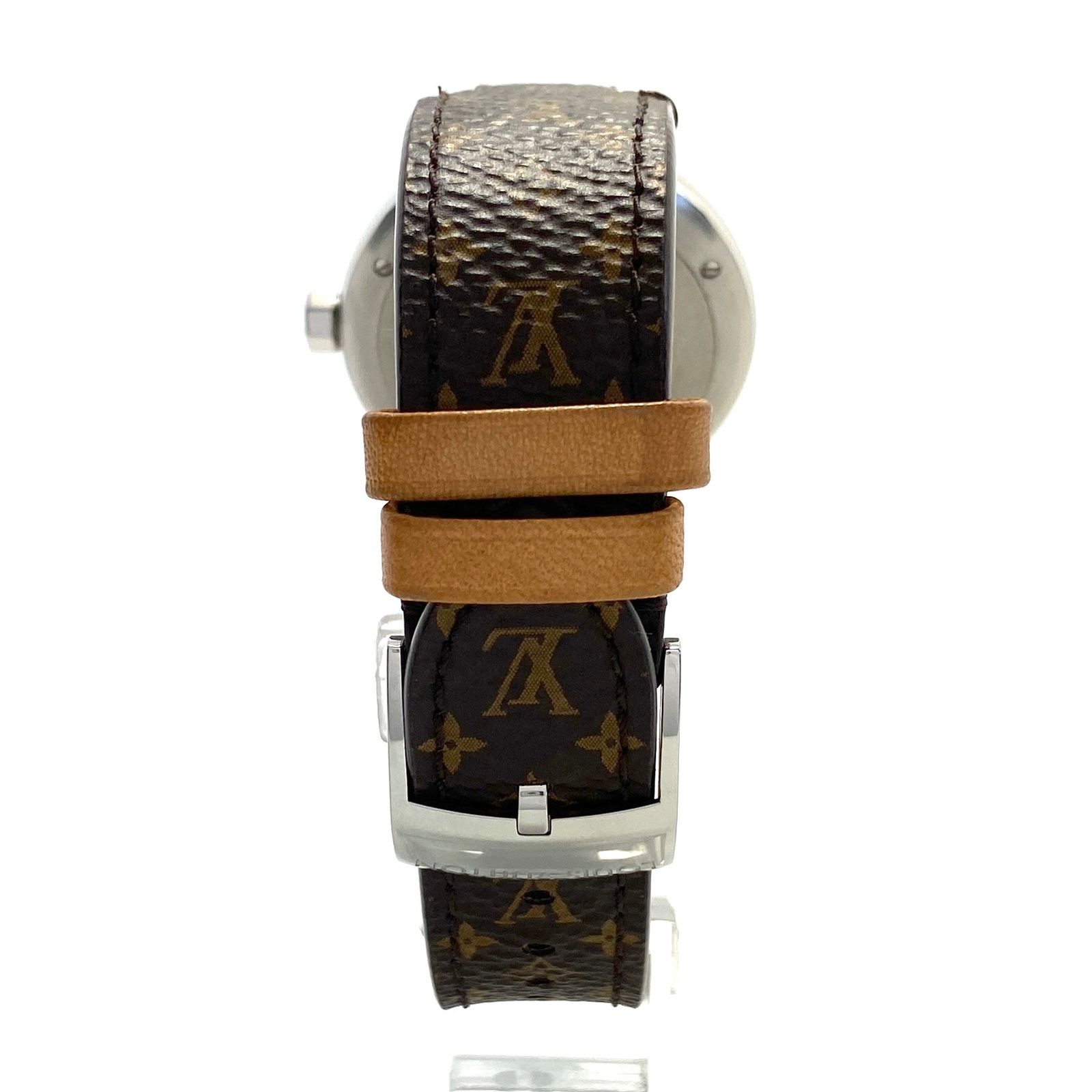 美品】腕時計 レディース ルイヴィトン LOUIS VUITTON タンブール 