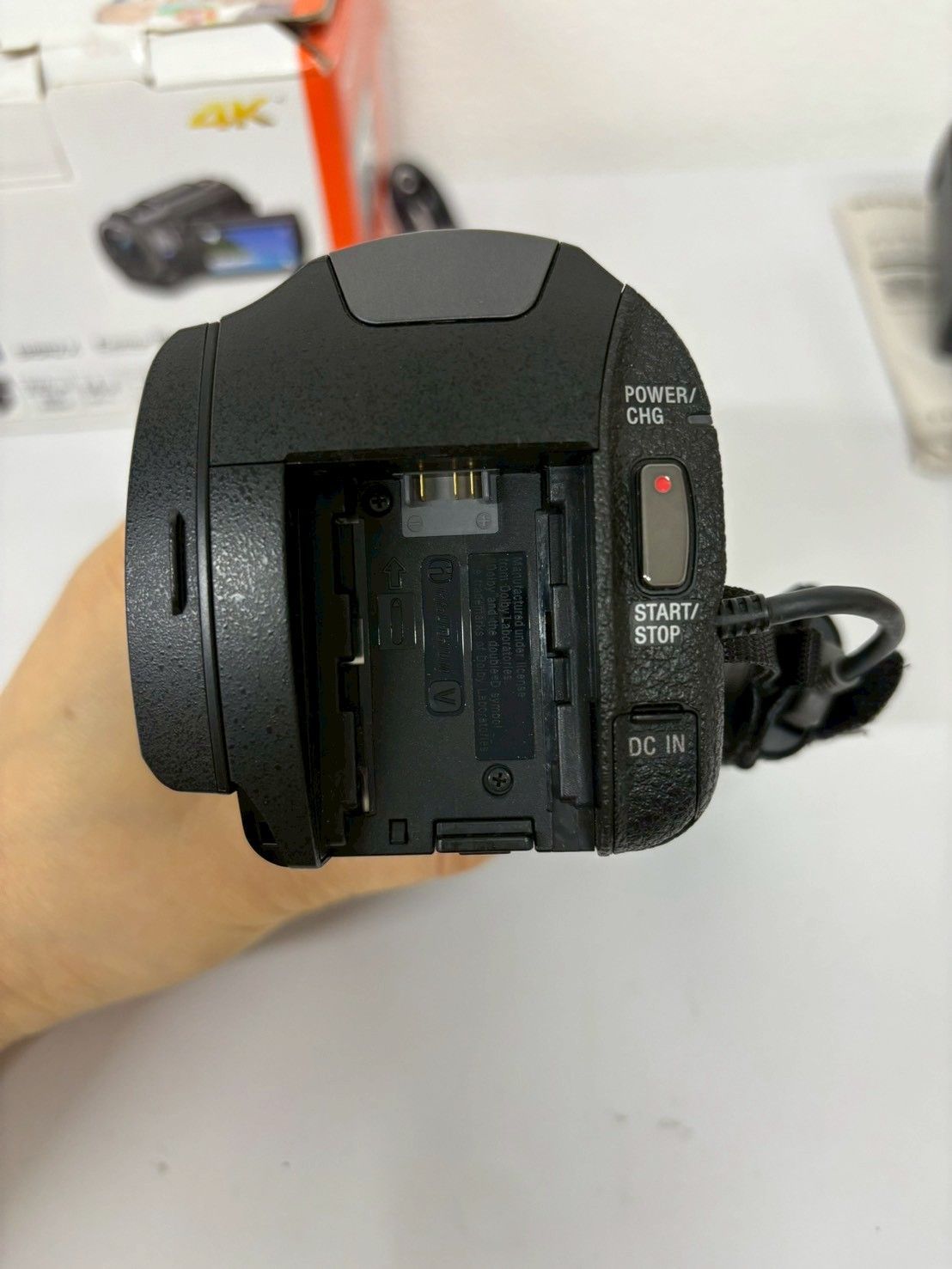 ソニー ハンディカム FDR-AX30 4K ビデオカメラ ジャンク 箱・付属品
