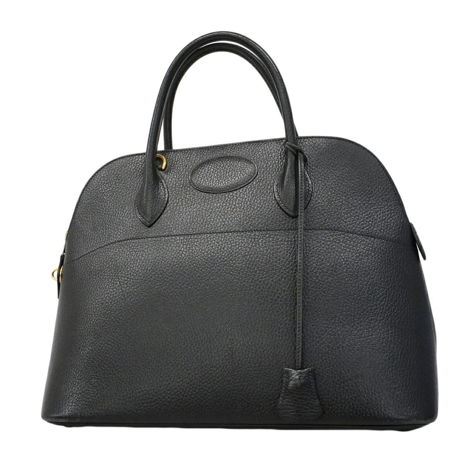 エルメス(Hermes) エルメス ハンドバッグ ボリード35 アルデンヌ ブラック ○X刻印レディース