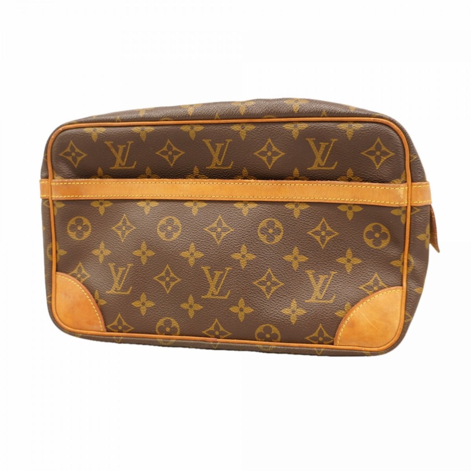 ルイ・ヴィトン(Louis Vuitton) ルイ・ヴィトン クラッチバッグ モノグラム コンピエーニュ28 M51845 ブラウンメンズ