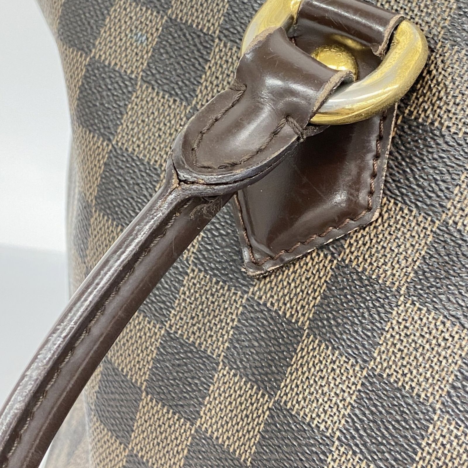 1円 LOUISVUITTON ルイヴィトン N51182 ダミエ サレヤMM ハンドバッグ 