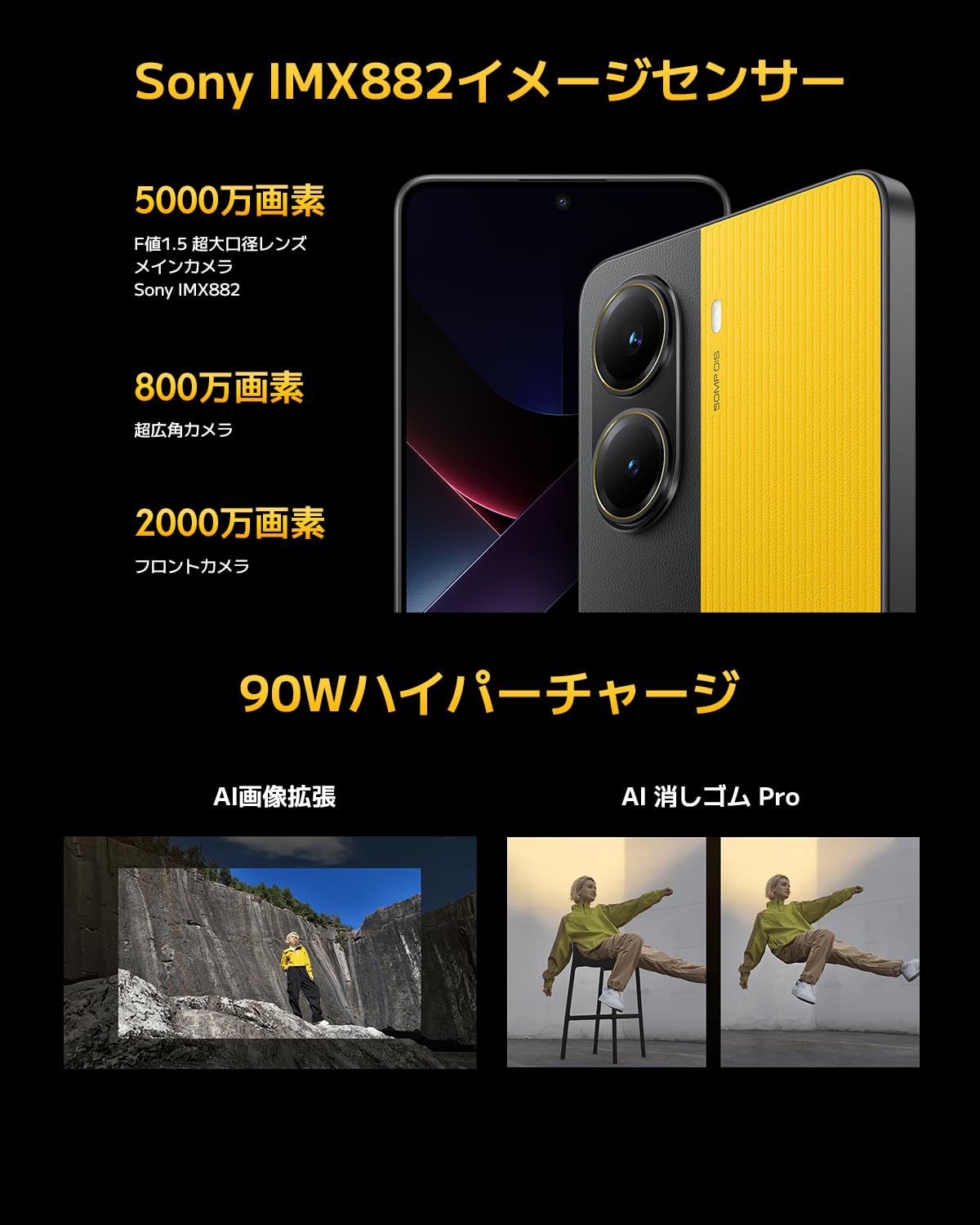 Xiaomi POCO X7 Pro 12GB+512GB 日本語版 Simフリー スマートフォン