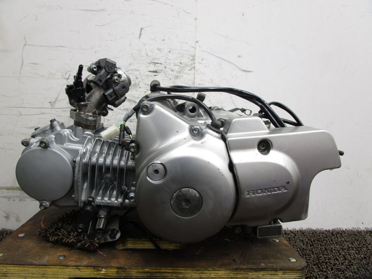 モンキー125 エンジン スロットルボディ 453Km■B6978！Gクラフト カバー JB02 始動確認済 OH素材に ホンダ 【 JB02E 】 FI 動画有