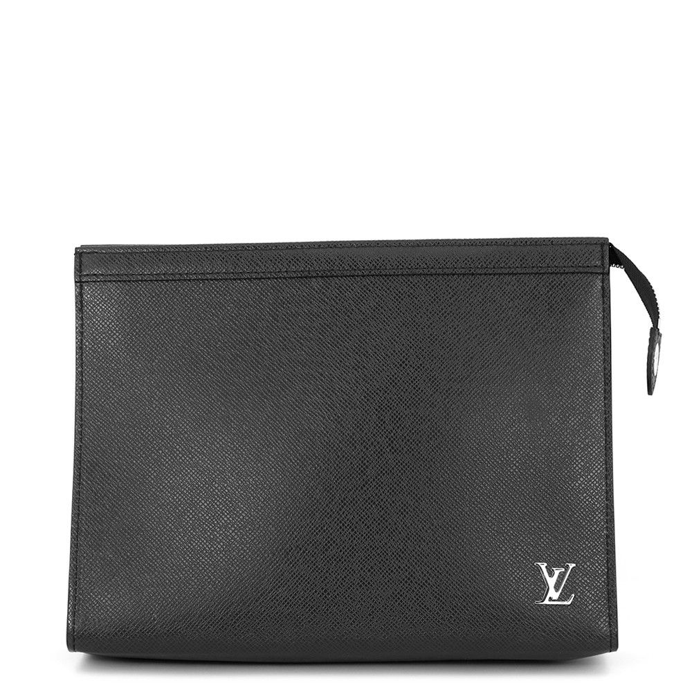 ルイヴィトン クラッチバッグ タイガ ポシェット・ヴォワヤージュ M30450 LOUIS VUITTON ヴィトン バッグ 黒 ブラック