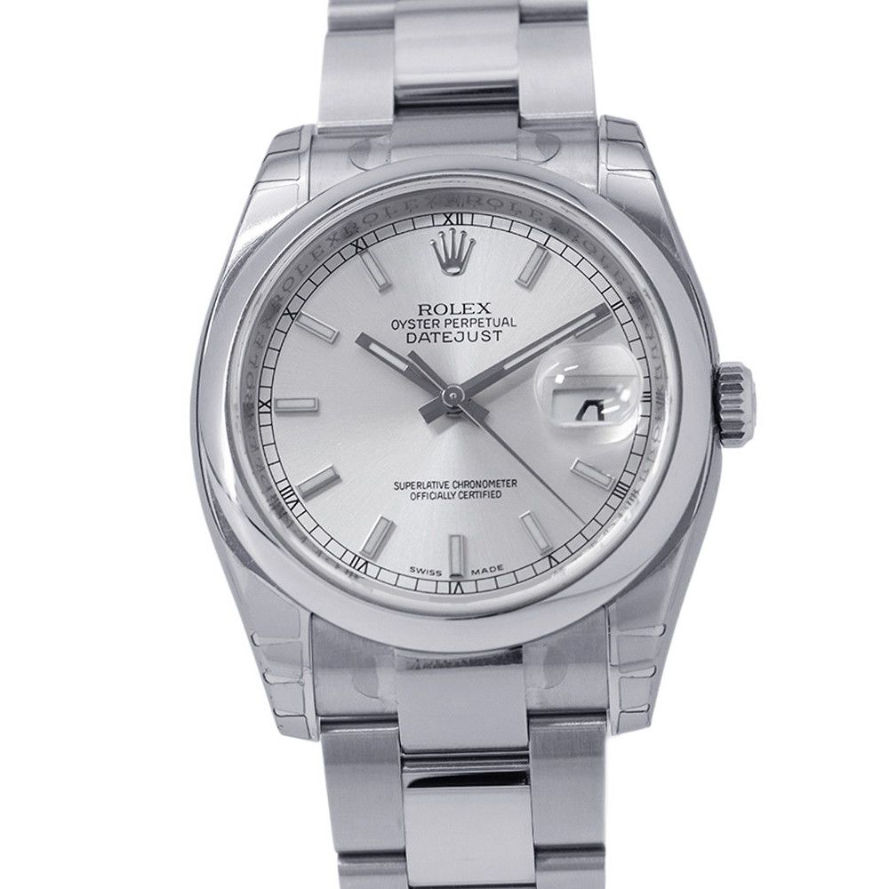 ロレックス デイトジャスト36 V番 116200 ROLEX 腕時計 シルバー文字盤