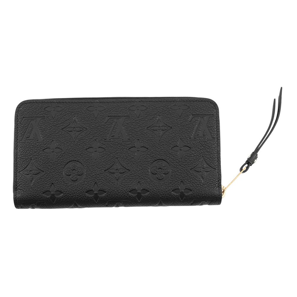 ルイヴィトン 長財布 モノグラム・アンプラント ジッピー・ウォレット M61864 LOUIS VUITTON 黒 ブラック