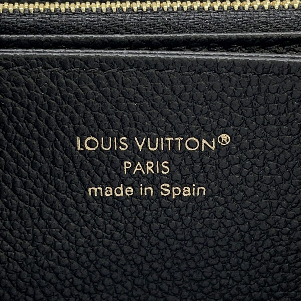 ルイヴィトン 長財布 モノグラム・アンプラント ジッピー・ウォレット M61864 LOUIS VUITTON 黒 ブラック