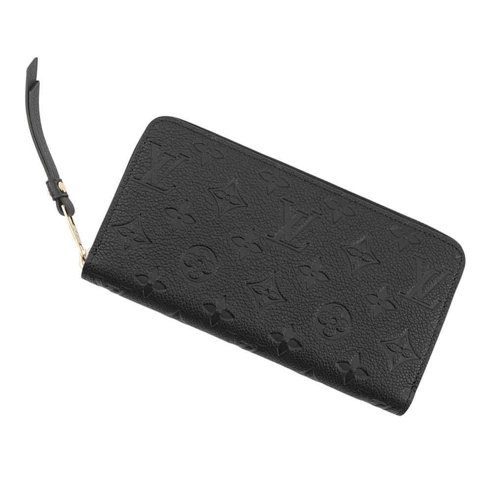 ルイヴィトン 長財布 モノグラム・アンプラント ジッピー・ウォレット M61864 LOUIS VUITTON 黒 ブラック