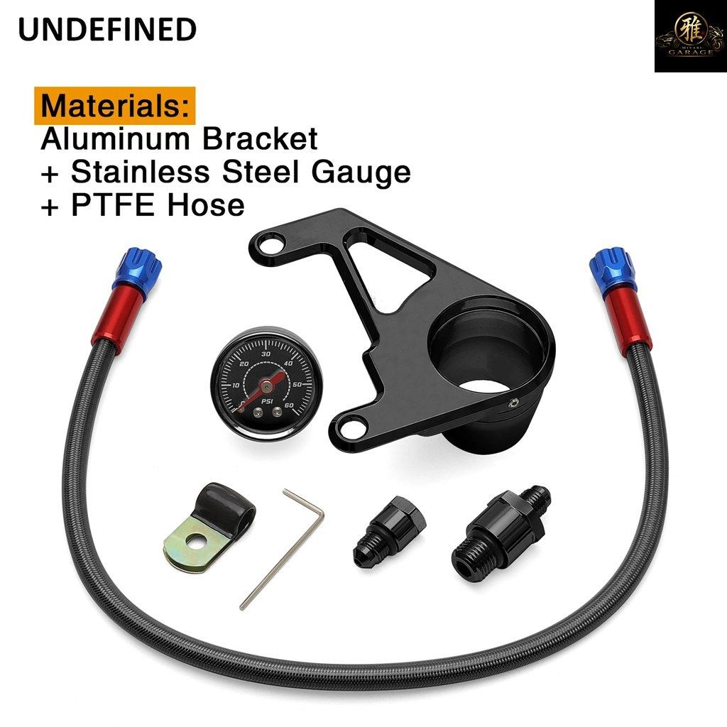 0-60PSI 油圧計取り付けキット ハーレー ビッグツインズ エボリューション EVO 1970-99 FX FL 1970-84 ツーリング ダイナ ソフテイル 1984-
