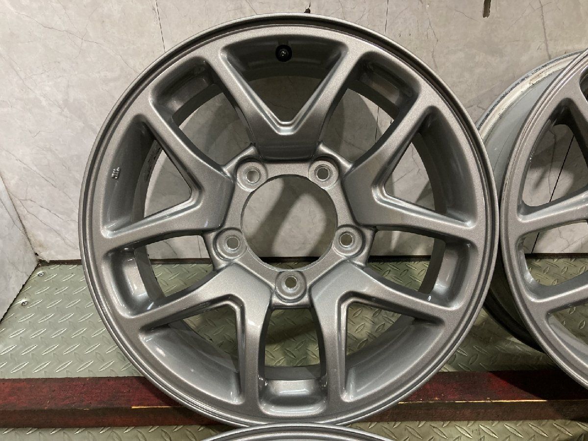 新車外し SUZUKI スズキ JB64WジムニーXC 純正ホイール ENKEI製 16インチ 4本 5.5J5HPCD139.7+22　(VHI323) 新車外し】SUZUKI スズキ JB64 ジムニー XC 純正ホイール 16インチ 4本