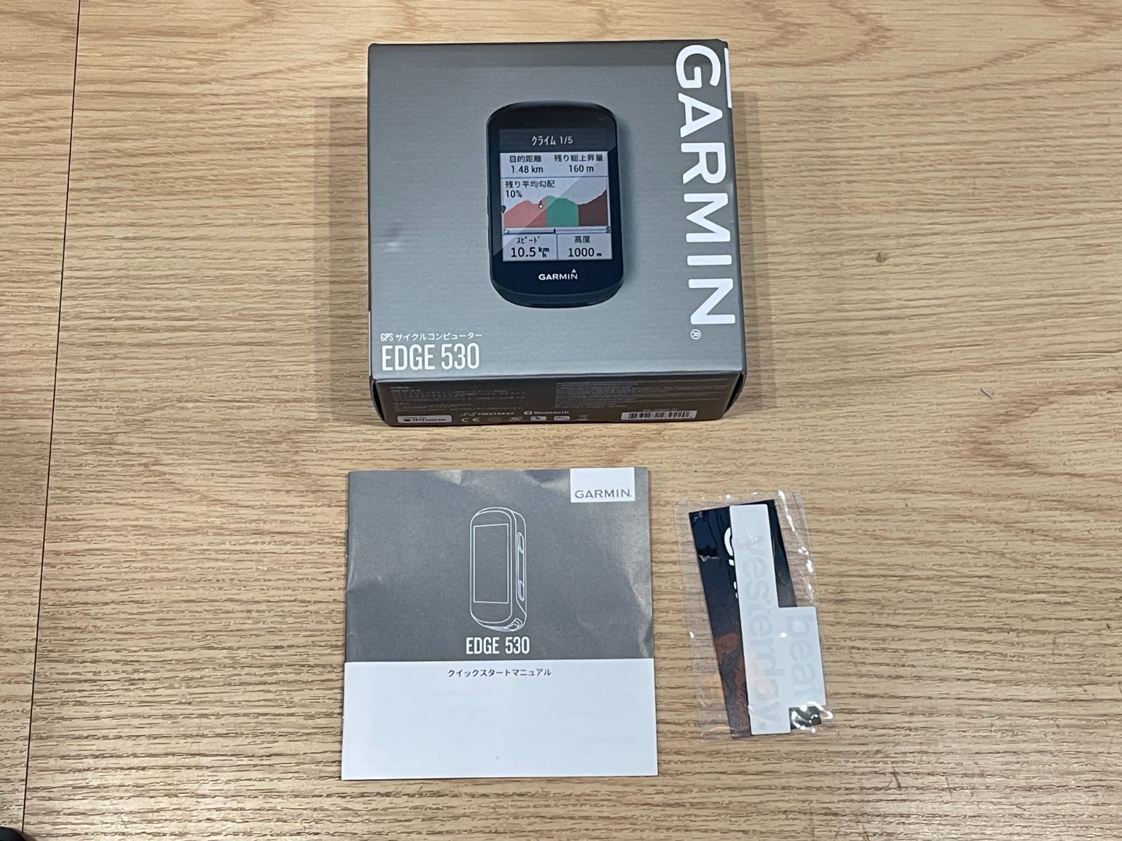 サイクルコンピュータ　　ガーミンEDGE530ASIA P4484 □USED□GARMIN ガーミン EDGE 530 エッジ 日本語対応 GPS