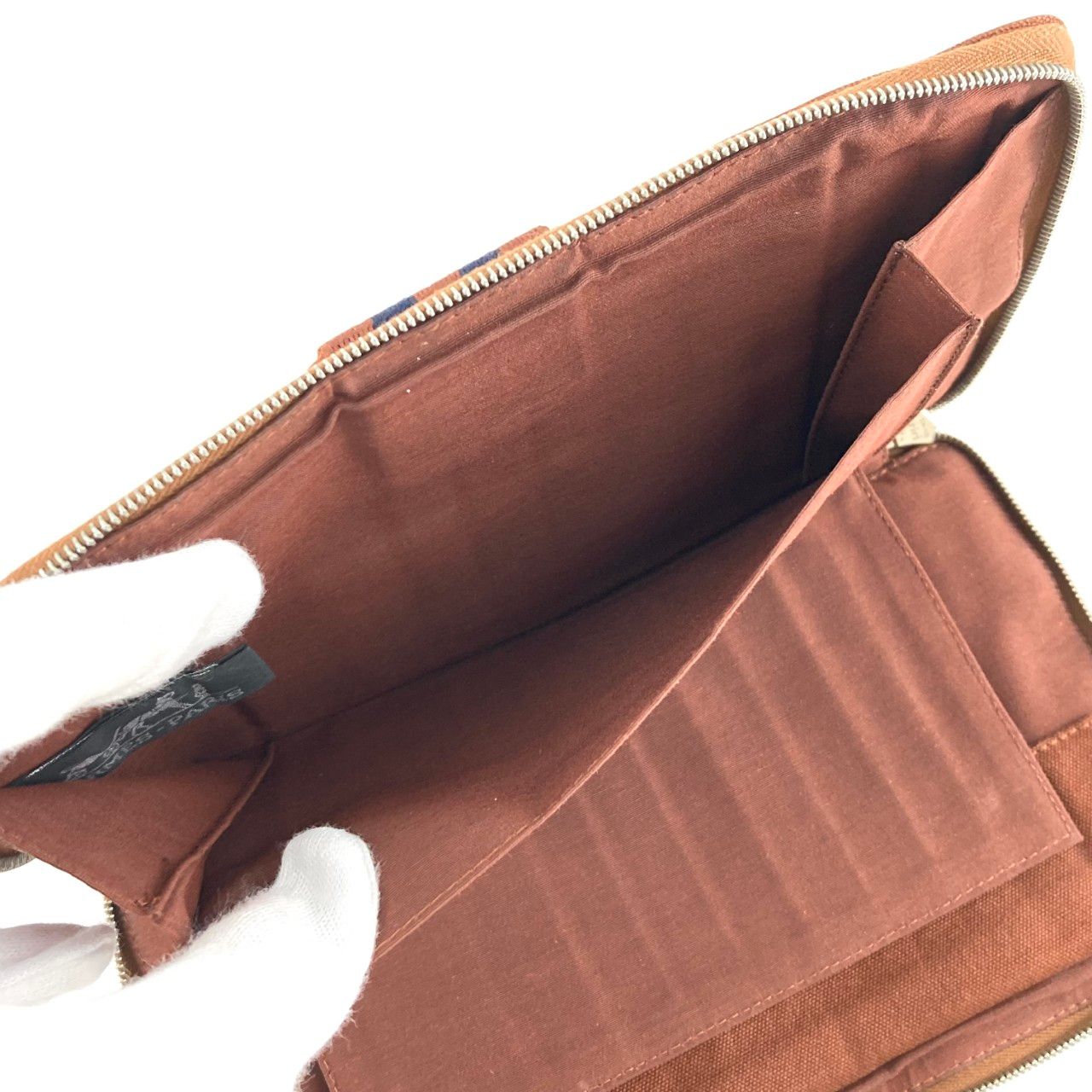 HERMES（エルメス） フールトゥ パースGM 長財布 ブラウン - メルカリ