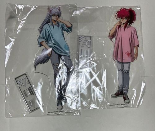 幽遊白書 タクティカル＆90’sカジュアル ファッションver. 特大アクリルスタンドセット