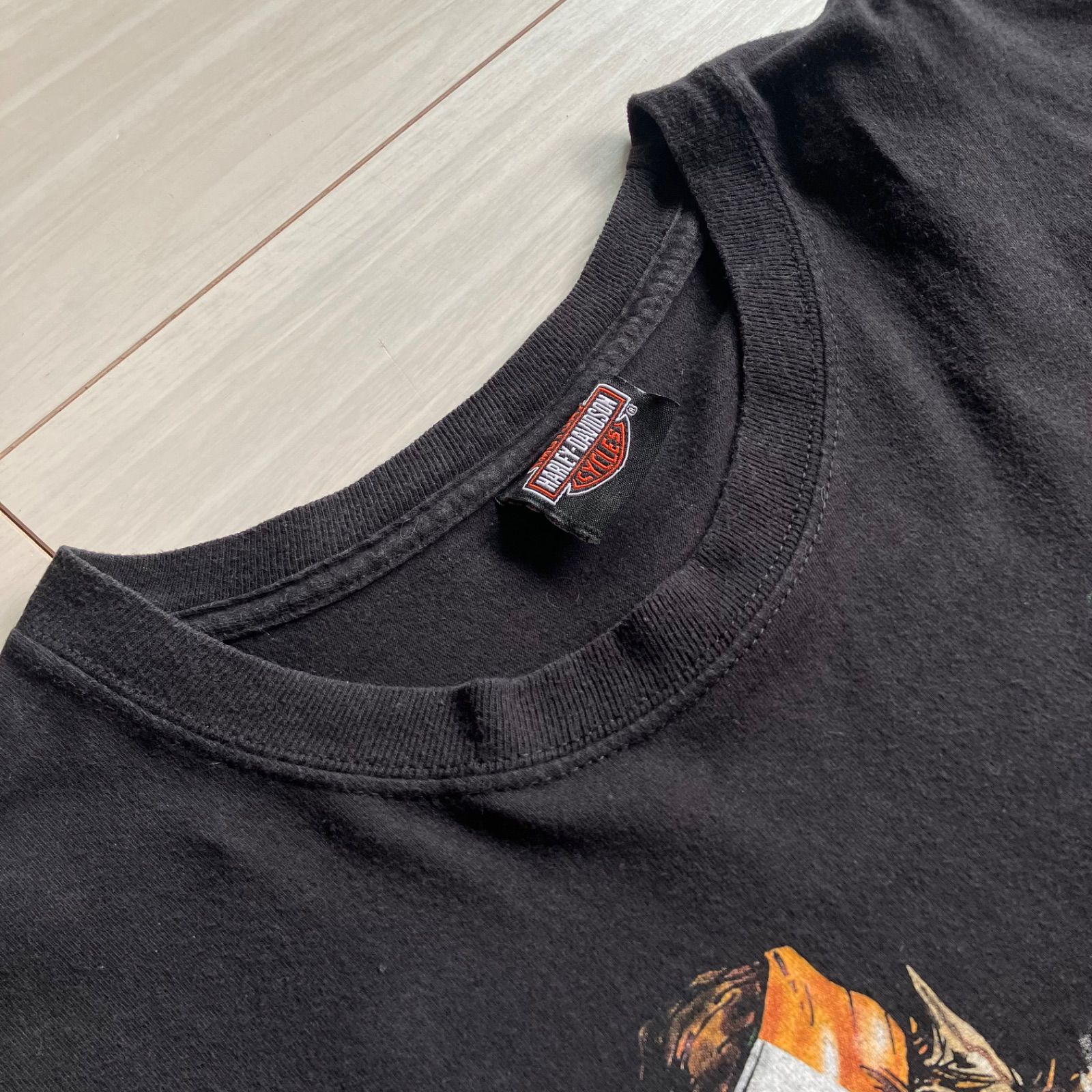 美品 2XL ハーレーダビッドソン TREASURE ヒョンソク 着用 長袖 ロンT