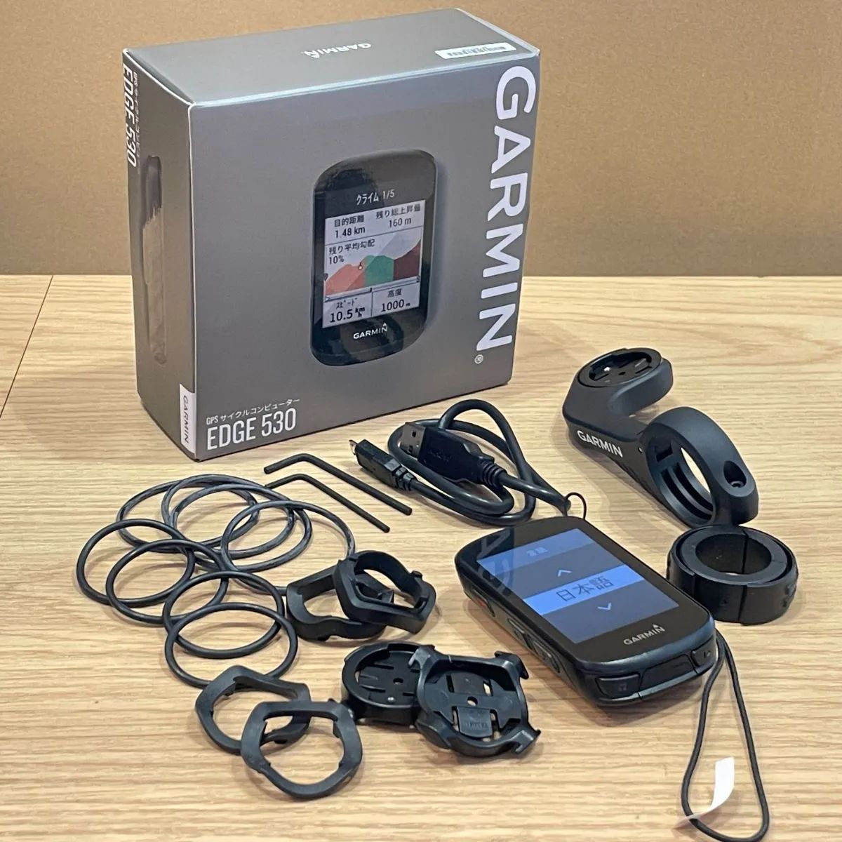 P4484 □USED□GARMIN ガーミン EDGE 530 エッジ 日本語対応 GPS