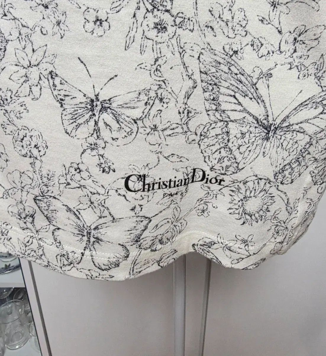 Dior ディオール Toile de Jouy Papillon Tシャツ Dior ディオール Toile de Jouy Papillon Tシャツ