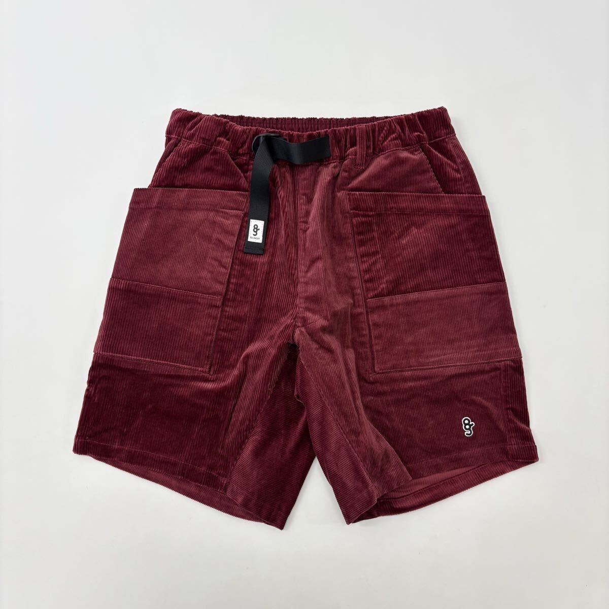 未使用 8G SHOOT エイジシュート SWICTHING PATTERN CORDUROY SHORT PANTS ストレッチ コーデュロイ ショーツ サイズ M 805-0090