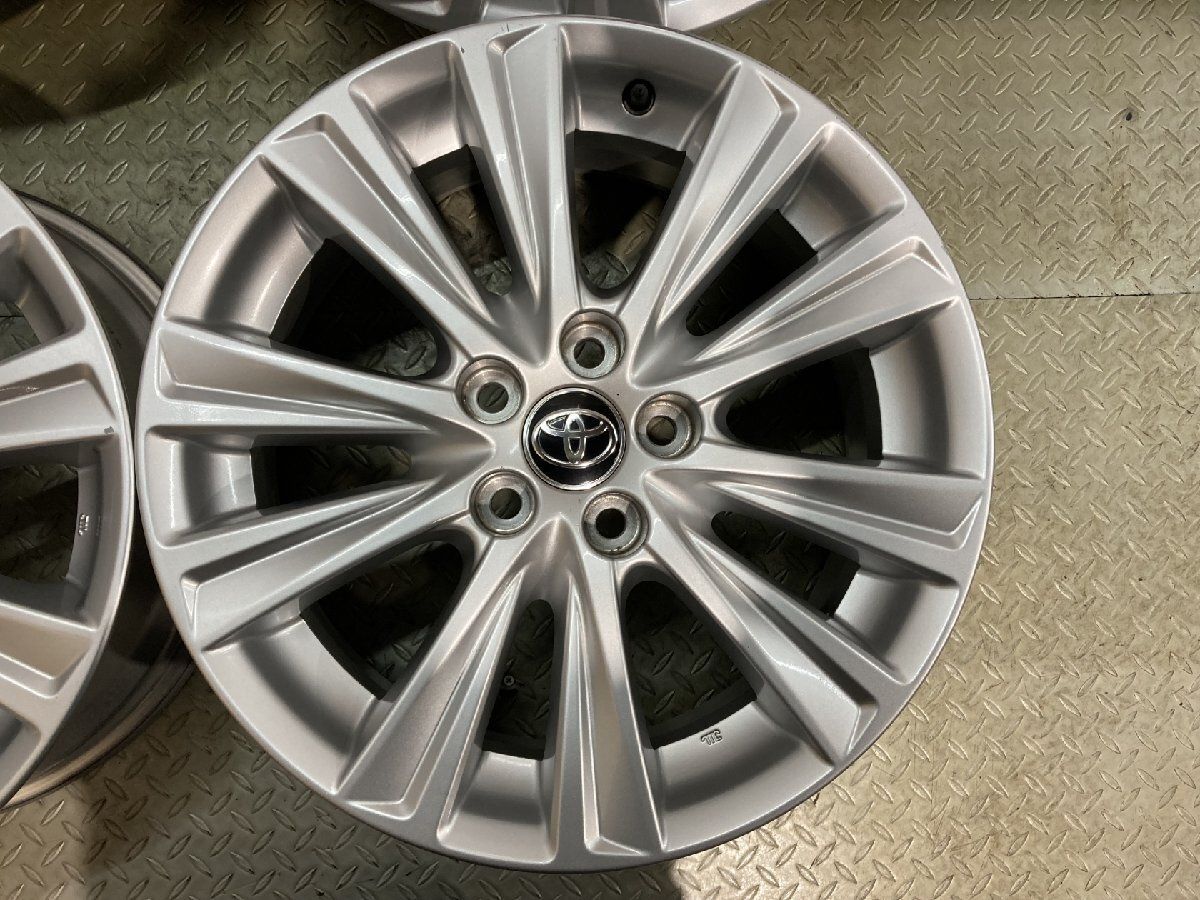 TOYOTA トヨタ 30系アルファード 純正ホイール 18インチ 4本 7.5