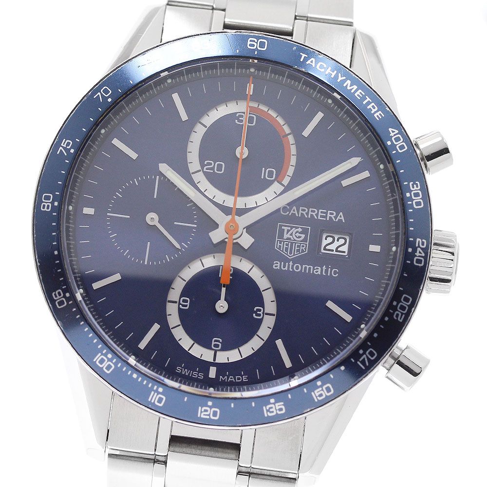 タグホイヤー TAG HEUER CV2015-3 カレラ キャリバー16 クロノグラフ 自動巻き メンズ 保証書付き_944880