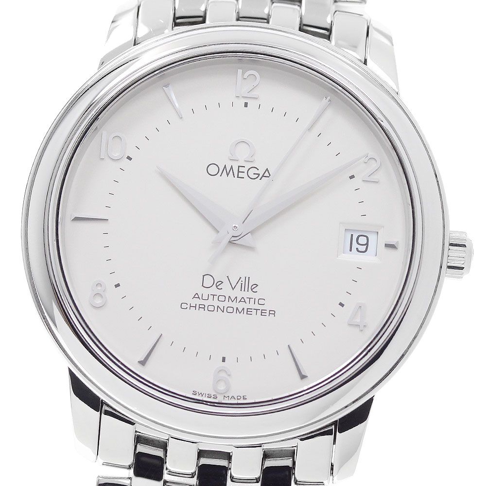 オメガ OMEGA 4500.30 デビル クロノメーター 自動巻き メンズ 保証書付き_958754